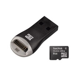 SanDisk microSD HC Mobile ULTRA (Class 2) - 8 GB
