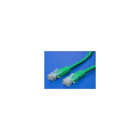 UTP patchkabel kat. 5e, 7,5m, zelený