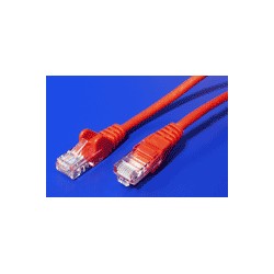 UTP patchkabel kat. 5e, 15m, červený