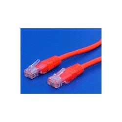 UTP patchkabel kat. 5e, 7,5m, červený