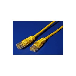 UTP patchkabel kat. 5e, 10m, žlutý