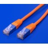 FTP patchkabel kat. 5e, 10m, oranžový