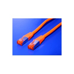 S/FTP patchkabel kat. 6, LSOH, 50m, červený