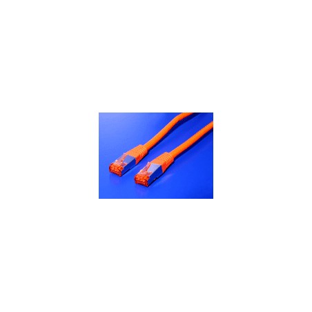 S/FTP patchkabel kat. 6, LSOH, 50m, červený