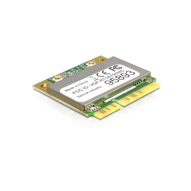 Delock industry WLAN MiniPCI Express USB 2.0 module 1T1R 150 Mbps half size