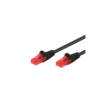 UTP patchkabel kat. 6, 15m, černý