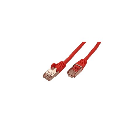 FTP patchkabel kat. 5e, 7,5m, červený
