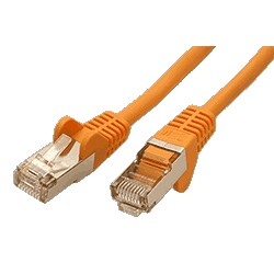 FTP patchkabel kat. 5e, 7,5m, žlutý