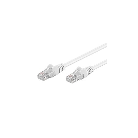 UTP patchkabel kat. 5e, 1,5m, bílý
