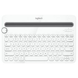 Logitech klávesnice Bluetooth Keyboard K480 US, bílá