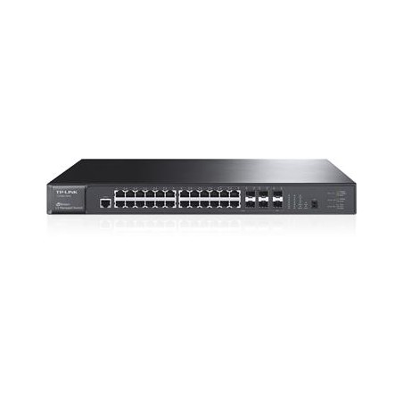 TP-Link T3700G-28TQ L3 Managed Switch, 24x1G,4x combo,2+2 10G SFP+