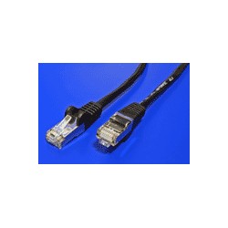 FTP patchkabel kat. 5e, 1,5m, černý