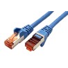 S/FTP patchkabel kat. 6, LSOH, 25m, modrý