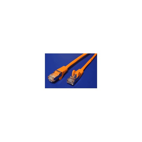 FTP patchkabel kat. 5e, 1,5m, oranžový