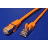 FTP patchkabel kat. 5e, 1,5m, oranžový