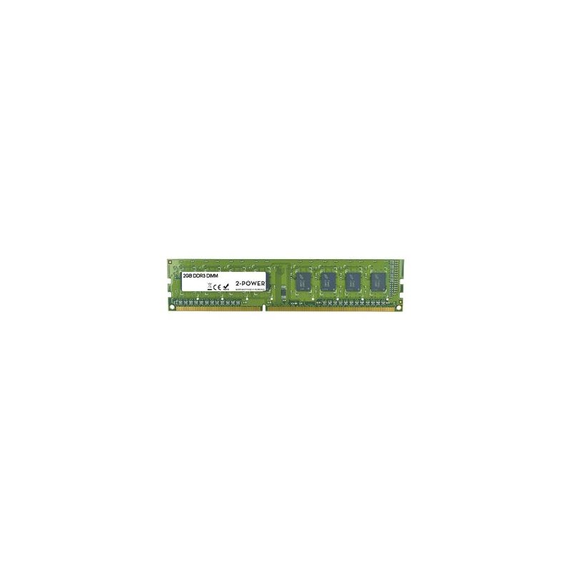 2-Power 2GB MultiSpeed 1066/1333/1600 MHz DDR3 Non-ECC DIMM 1Rx8 ( DOŽIVOTNÍ ZÁRUKA )