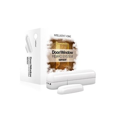 FIBARO dveřní/ okenní senzor, bílý, na baterie