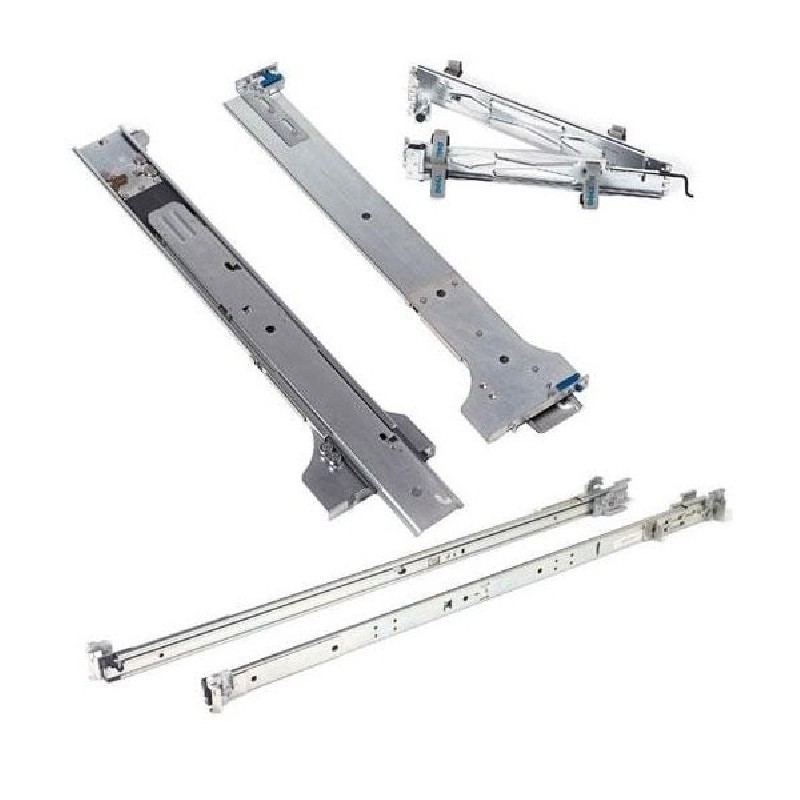 Dell 1U/2U Static Rails for 2-Post and 4-Post Racks,Customer Kit