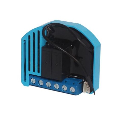 QUBINO spínač, 2x 230V, měření spotřeby, připojení tep. senzoru, Z-Wave plus
