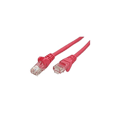 UTP patchkabel kat. 6, 5m, růžový 95279