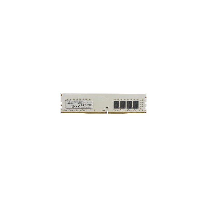 2-Power 16GB PC4-17000U 2133MHz DDR4 CL15 Non-ECC DIMM 2Rx8 ( DOŽIVOTNÍ ZÁRUKA )