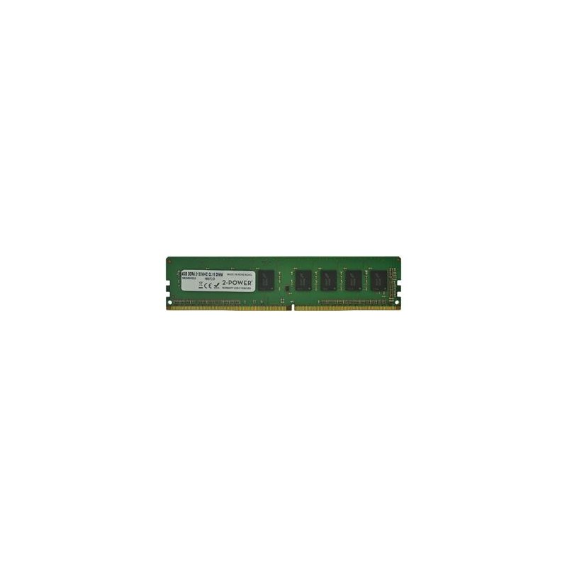 2-Power 4GB PC4-17000U 2133MHz DDR4 CL15 Non-ECC DIMM 1Rx8 ( DOŽIVOTNÍ ZÁRUKA )