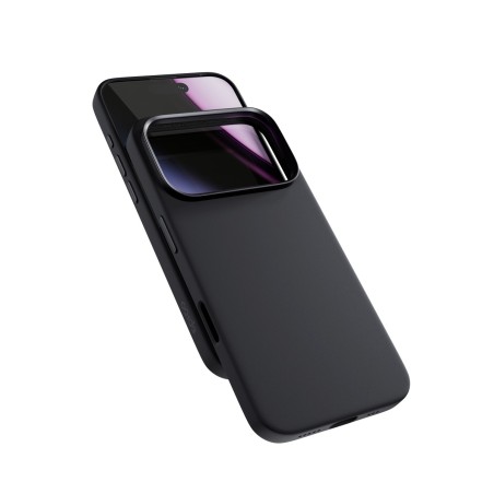 Epico Silicone Mag+ Case iPhone 17 Pro - černá