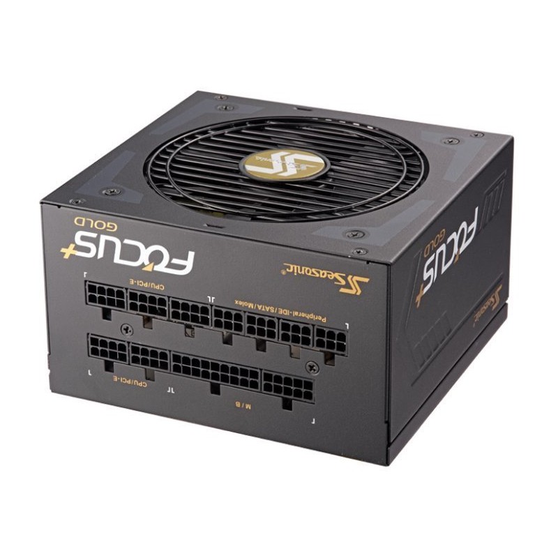 OPRAVENÉ - SEASONIC zdroj FOCUS Plus 850W / SSR-850FX / akt. PFC / 120mm / modulární / 80+ Gold