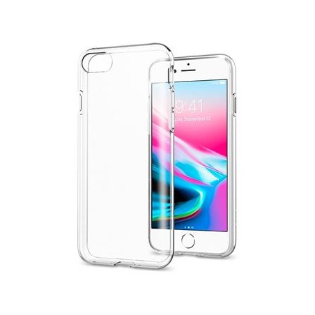 OCHRANNÝ KRYT (TPU) SPIGEN Liquid Crystal PRO APPLE iPHONE 7,8 plus - transparentní