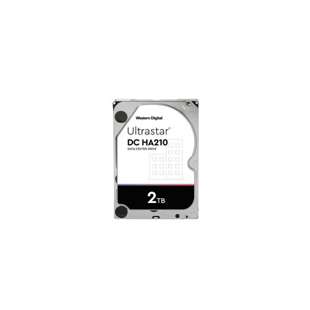 Western Digital Ultrastar® HDD 2TB (HUS722T2TALA604) DC HA210 3.5in 26.1MM 128MB 7200RPM SATA 512N SE (GOLD WD2005FBYZ)