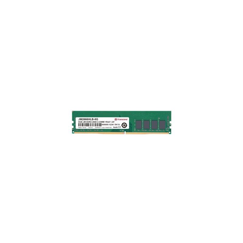 Transcend paměť 8GB DDR4 2666 U-DIMM (JetRam) 1Rx8 CL19