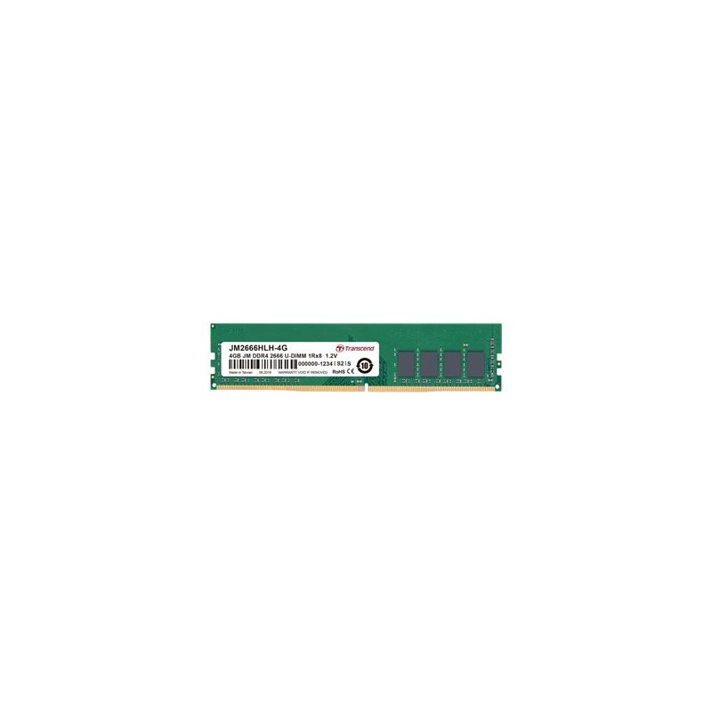 Transcend paměť 4GB DDR4 2666 U-DIMM (JetRam) 1Rx8 CL19