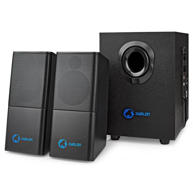 Nedis GSPR10021BK - Herní Reproduktory | 2.1 | Napájení USB | Jack 3,5 mm | RMS 11 W