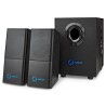 Nedis GSPR10021BK - Herní Reproduktory | 2.1 | Napájení USB | Jack 3,5 mm | RMS 11 W