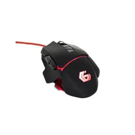 GEMBIRD Myš MUSG-06, herní, optická, programovatelná, 4000DPI, USB