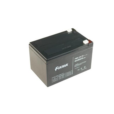 FUKAWA akumulátor FW 12-12 (12V 12Ah faston 6,3mm životnost 5let)