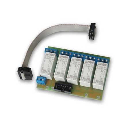 GWL/Power Rozšiřující modul k LAN ovladači v3, 5x relé, 9 - 30 V (16A)