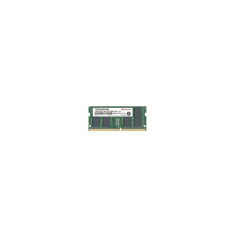Transcend paměť 16GB SODIMM DDR4 2666 2Rx8 CL19