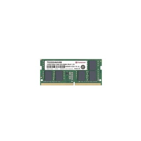 Transcend paměť 16GB SODIMM DDR4 2666 2Rx8 CL19