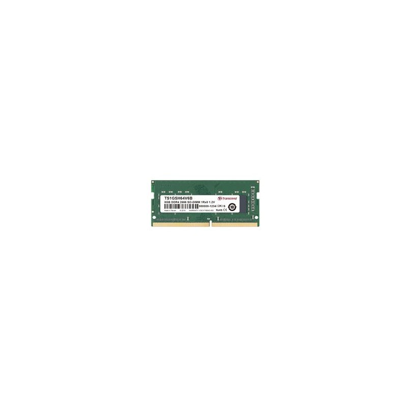 Transcend paměť 8GB SODIMM DDR4 2666 1Rx8 CL19