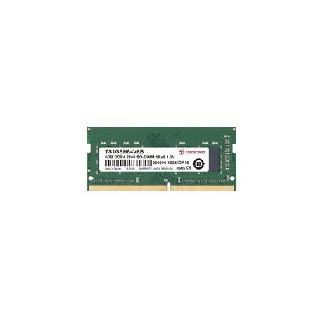 Transcend paměť 8GB SODIMM DDR4 2666 1Rx8 CL19