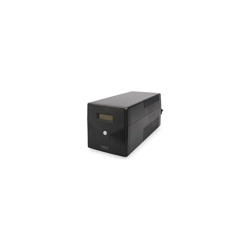 DIGITUS Professional Line-Interactive UPS, 2000VA / 1200W 12V / 9Ah x2 baterie, 4x CEE 7/7, AVR, USB, RS232, RJ11 / 45,