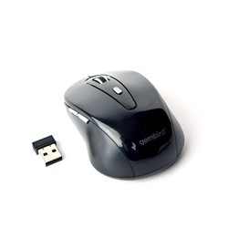 Gembird/Cestovní/Optická/1 600 DPI/Bezdrátová USB/Černá