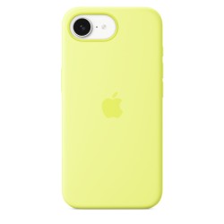 iPhone 16e Silicone Case – Neon Yellow