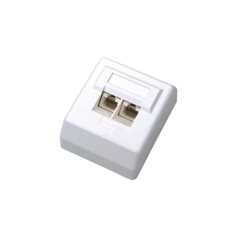 DATACOM UTP dvojzásuvka nad omítku Cat6 FA-1004