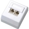 DATACOM UTP dvojzásuvka nad omítku Cat6 FA-1004