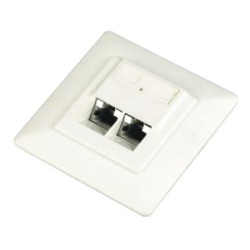 DATACOM STP dvojzásuvka pod omítku Cat6 FA-1004