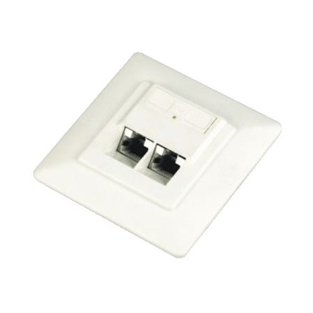 DATACOM STP dvojzásuvka pod omítku Cat6 FA-1004