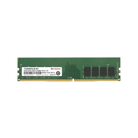 Transcend paměť 8GB DDR4 2666 U-DIMM 1Rx8 1Gx8 CL19 1.2V
