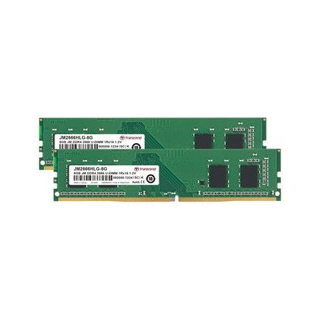 Transcend paměť 16GB DDR4 2666 U-DIMM (JetRam) KIT (2x8GB) 1Rx16 CL19